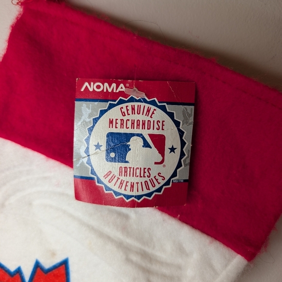 NWT Vintage Noma 1997 Blue Jays MLB Christmas Stocking - Picture 3 of 7